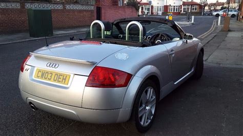 AUDI TT 1.8 (150BHP) 03 2003 CONVERTIBLE LOW MILES 92000 IMMACULATE ...