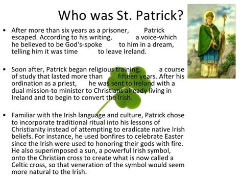 St Patrick's Day - Mrs Mousset