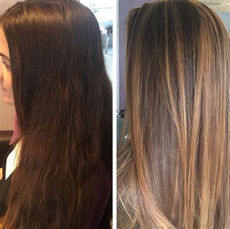 Full head highlight … | Hair color highlights, Dark hair with highlights, Hair color and cut