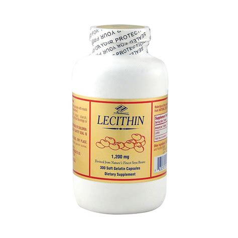 Soy Lecithin (300 Softgels/ 1,200 mg) – Nu-Health Products