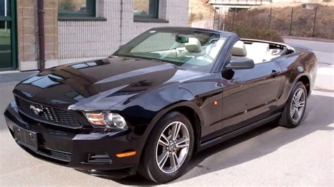 CarCompany Bolzano : 2010 Ford Mustang 4.0 V6 Premium Convertible Black ...