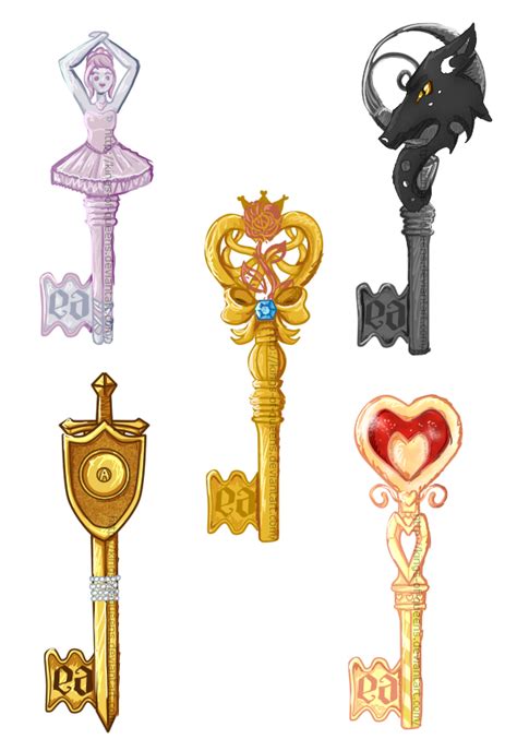 PC: Legacy Day Keys by Kinga-of-Queens on DeviantArt