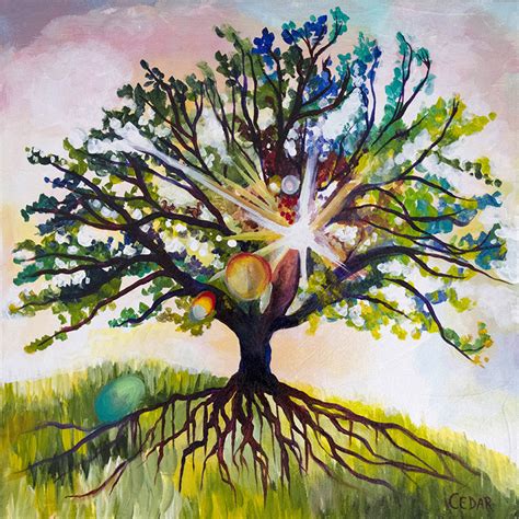 The Love Oak | Art to Symbolize Family Love - Art by Cedar Lee