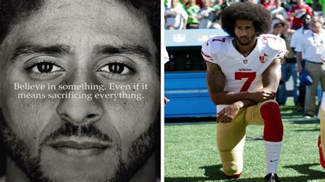 Colin kaepernick , Nike Ad Believe In Something, | Nike Corporate Brand ...