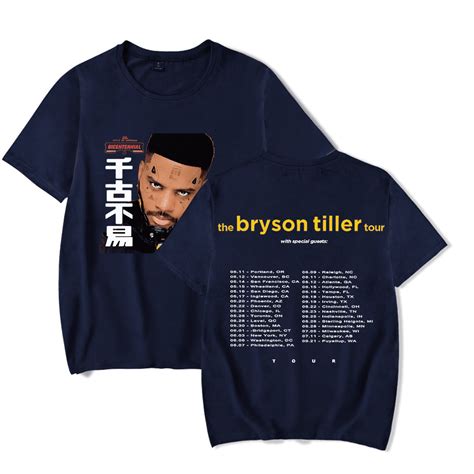 Bryson Tiller 2024 Tyour Merch - Minta Tamarra