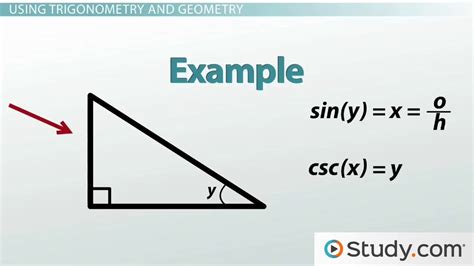 Trigonometry and the Pythagorean Theorem - Video & Lesson Transcript | Study.com