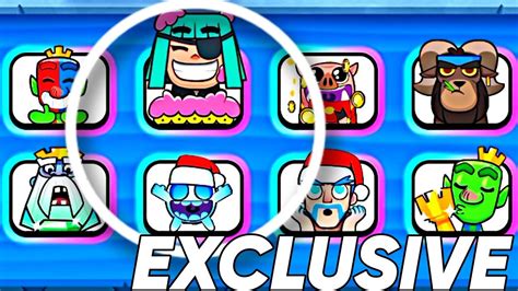 EXCLUSIVE EMOTES IN CLASH ROYALE 🤯 #clashroyale - YouTube