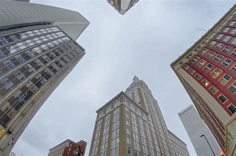 Tulsa city skyline around downtown streets Stock Photo by ©digidream 61879905