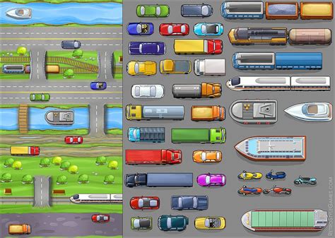 Image result for top down vehicle sprites pack | Игры