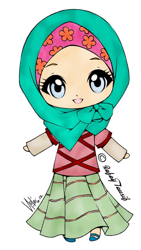 Gambar Kartun Muslimah Guru | Top Gambar