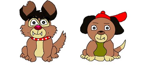 Charlie B. Barkin and Itchy Itchiford by Awesomebori on DeviantArt