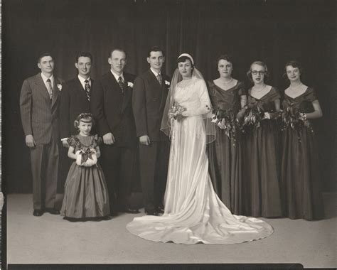 Vintage Wedding Party