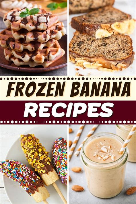 10 Best Frozen Banana Recipes You’ll Love - Insanely Good