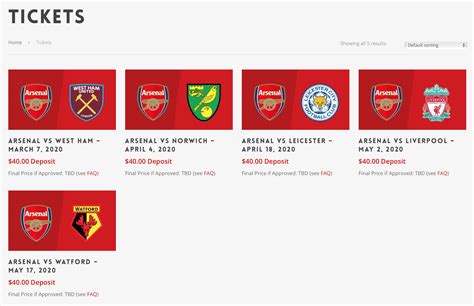 How Do I Get Tickets? – Arsenal Ticket FAQs