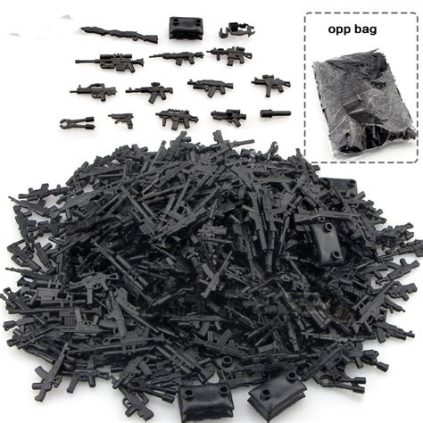 200g Swat Military War Army Gun Brick Weapon Arm Lego Minifigure Toys