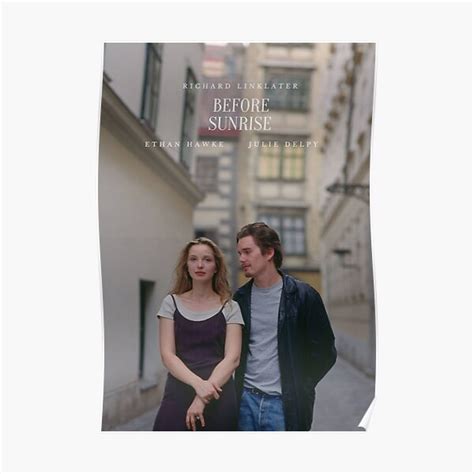 "Before Sunrise Poster" Poster for Sale by weekendvampires | Redbubble