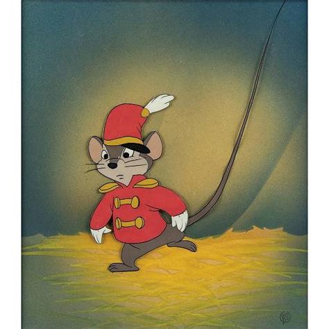 Timothy Q. Mouse Production Cel From Dumbo