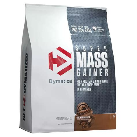 Dymatize Super Mass Gainer 12lb - A1 Protein