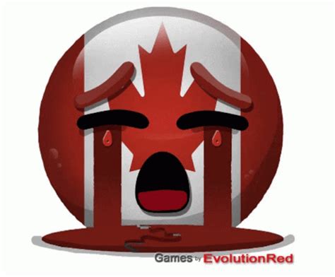 Canada Flag Emoji Evolution Red GIF – Canada Flag Emoji Evolution Red Sad Emoji – discover and ...