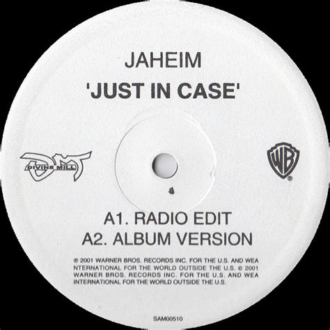 Jaheim - Just In Case (2001, Vinyl) | Discogs