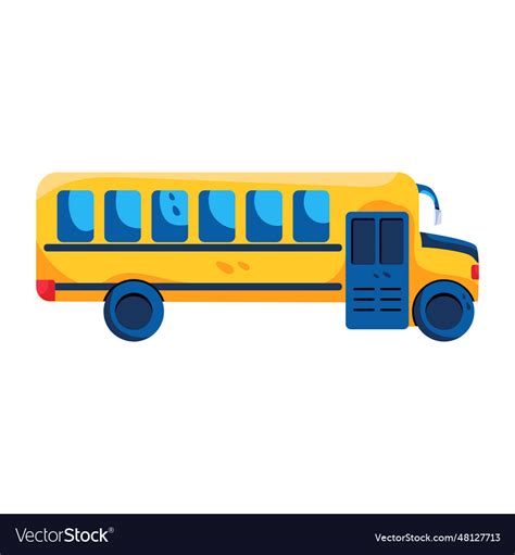 School bus Royalty Free Vector Image - VectorStock