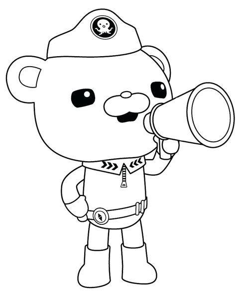 Octonauts Dashi Coloring Pages at GetDrawings | Free download