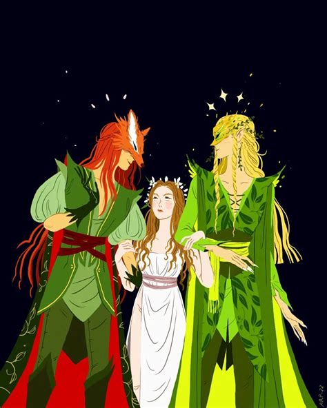 Alba R on Instagram: “Lucien, Freyre and Tamlin from A Court of Thorns and Roses by ...