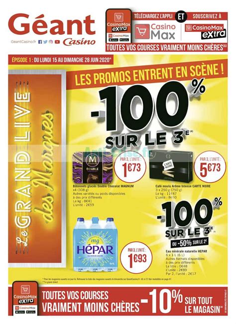 Anti-crise.fr | Catalogue Géant Casino du 15 au 28 juin 2020GéANT CASINO : le nouveau catalogue ...