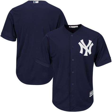 Majestic New York Yankees Navy Official Cool Base Jersey