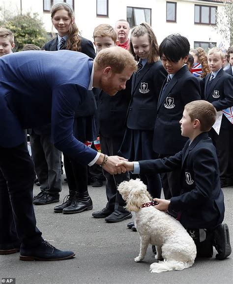 Prince Harry is quizzed by school children before taking part in a tree planting project | Daily ...