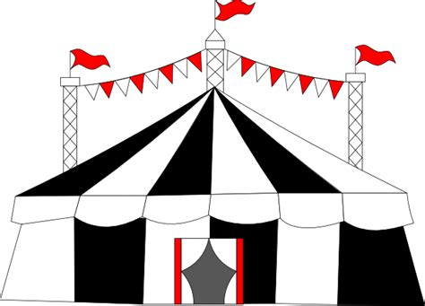 Big Top Tent Clip Art at Clker.com - vector clip art online, royalty free & public domain