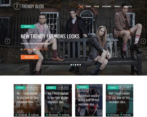 25 Best Free Blog HTML Website Templates 2024 - DigitalTemplateMarket