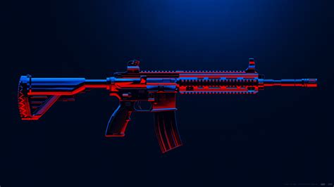 M416 Wallpaper 4K, PUBG MOBILE, Assault rifle