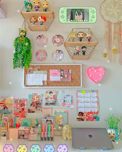 ♡anime room♡ | Anime room, Otaku room, Kawaii room