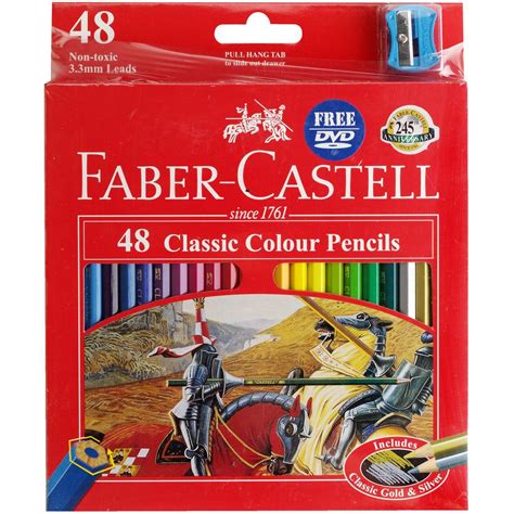 Faber-Castell Classic Coloured Pencils 48 Pack | eBay