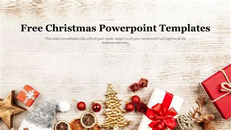 Free - Christmas PowerPoint Presentation And Google Slides | Christmas ...