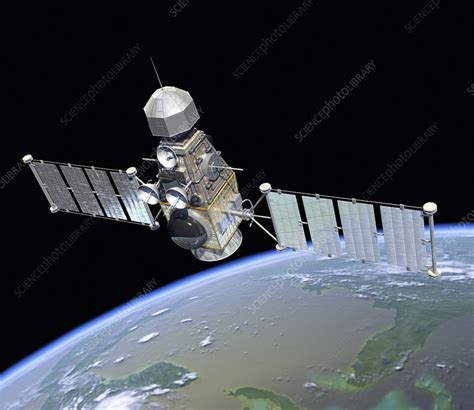 Military satellite - Stock Image - S740/0027 - Science Photo Library