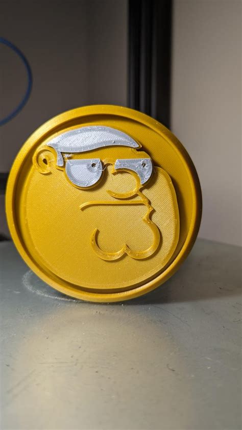 Peter Griffin Medallion : r/3Dprinting