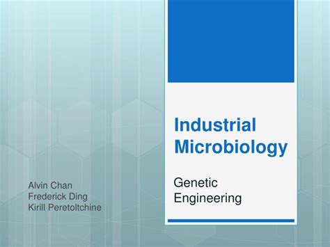 PPT - Industrial Microbiology PowerPoint Presentation, free download - ID:1604784