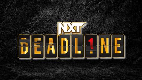 WWE NXT Deadline in Orlando Quick Results (12/10/2022) — Lucha Central