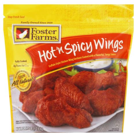 Foster Farms Wings, Hot 'n Spicy