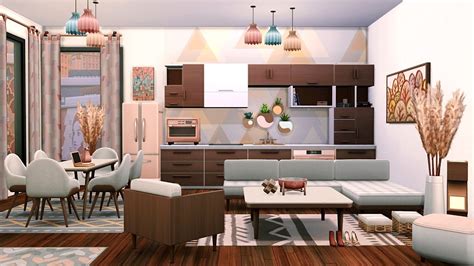 Sims 4 CC Cute Apartment