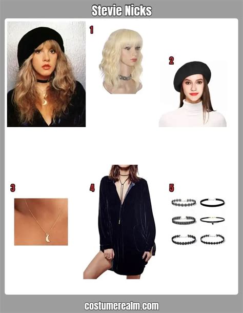 How To Dress Like Stevie Nicks Guide For Cosplay & Halloween