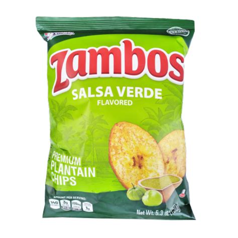 Zambos® Salsa Verde Plantain Chips, 5.3 oz - Ralphs