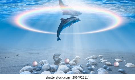 Dolphin Rainbow Royalty-Free Images, Stock Photos & Pictures | Shutterstock