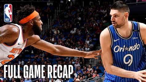 KNICKS vs MAGIC | Orlando Continues To Eye Postseason Berth | April 3 ...