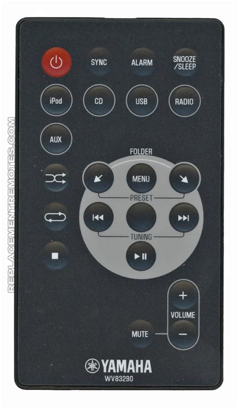 Buy YAMAHA WV832900 Sound Bar System Sound Bar Remote Control