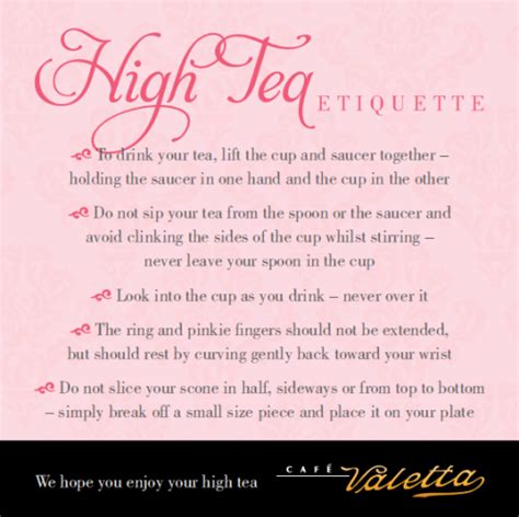 High Teas at Café Valetta in 2024 | Tea etiquette, English tea party, High tea