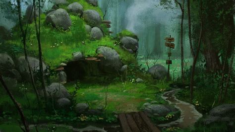 Anime Forest Background (69+ images)