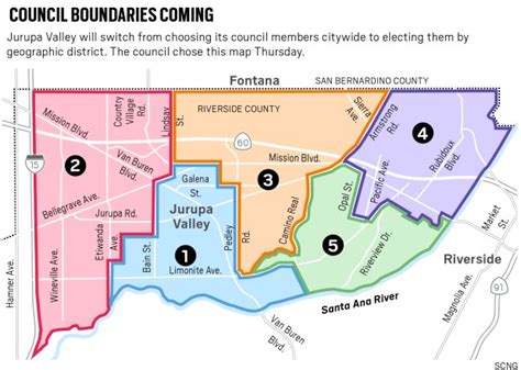 Jurupa Valley picks new election district boundaries – Press Enterprise